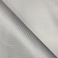 Ткань Оксфорд 300D PU Рип-Стоп СОТЫ, цвет Светло-Серый (на отрез)  в Липецке