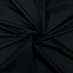 Ткань Дюспо 240Т WR PU Milky, цвет Черный (на отрез)  в Липецке