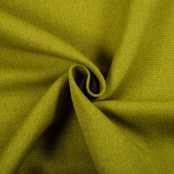 Ткань Рогожка (мебельная), цвет Зелёный (на отрез)  в Липецке
